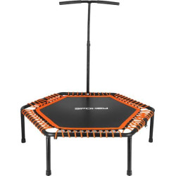 Батут для фітнесу Spokey Jumper Mini 4 фути 120 см чорно-помаранчевий