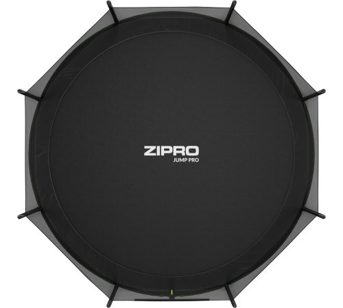 Батут Zipro Jump Pro з зовнішньою сіткою 14 футів 435 см чорно-зелений Батут Zipro Jump Pro з зовнішньою сіткою 14 футів 435 см чорно-зелений