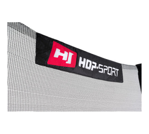 Батут Hop-Sport з внутрішньою сіткою 10 футів 305 см чорно-зелений