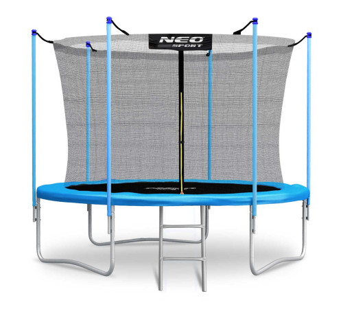 Батут Neo-Sport NS-08W181 з внутрішньою сіткою 8 футів 252 см блакитний Батут Neo-Sport NS-08W181 з внутрішньою сіткою 8 футів 252 см блакитний