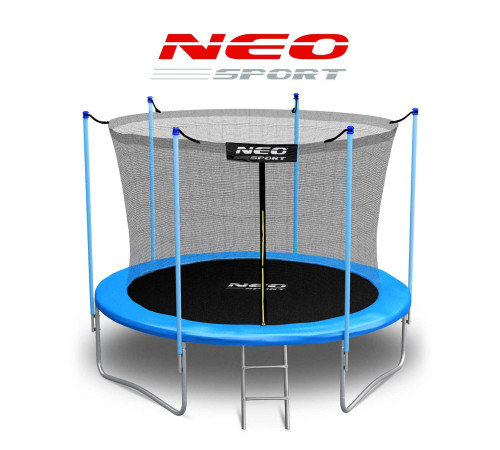 Батут Neo-Sport NS-08W181 з внутрішньою сіткою 8 футів 252 см блакитний Батут Neo-Sport NS-08W181 з внутрішньою сіткою 8 футів 252 см блакитний