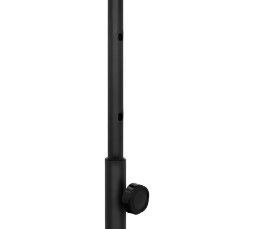 Батут для фітнесу Gymrex fitness GR-HT110B з поручнем 4 фути 124 см чорний