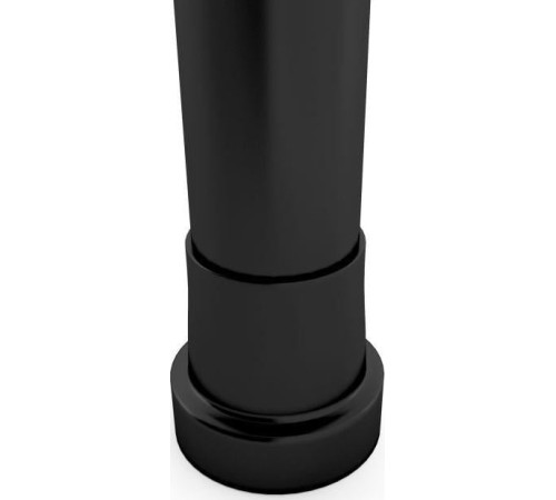 Батут для фітнесу Physionics JG86879 з поручнем 3,5 футів 101 см чорно-червоний