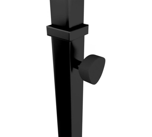 Батут для фітнесу Physionics JG86879 з поручнем 3,5 футів 101 см чорно-червоний