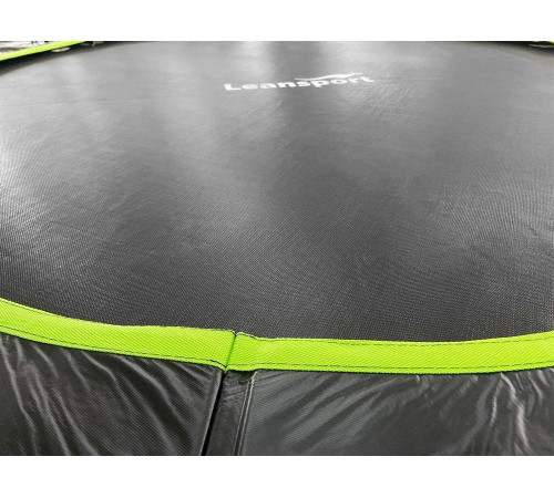 Батут Lean Sport 8344 з внутрішньою сіткою 10 футів 305 см чорний