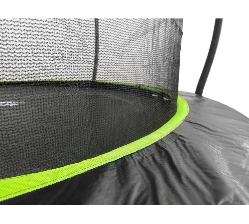 Батут Lean Sport 8345 з внутрішньою сіткою 12 футів 366 см чорний