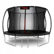 Батут Neo-Sport NS-14C231 із внутрішньою сіткою 14 футів 435 см, чорний