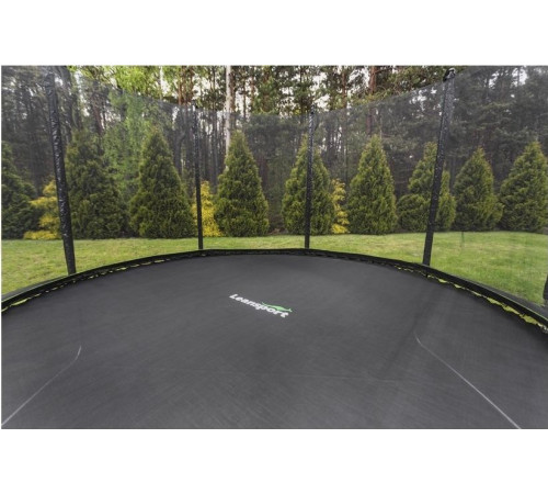 Батут Lean Sport Pro з внутрішньою сіткою 14 футів 426 см чорний Батут Lean Sport Pro з внутрішньою сіткою 14 футів 426 см чорний