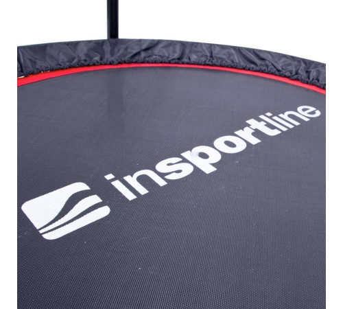 Батут для фітнесу inSPORTline PROFI з поручнем 122 см чорний Батут для фітнесу inSPORTline PROFI з поручнем 122 см чорний