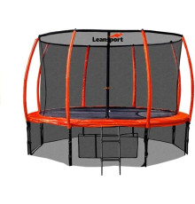 Батут Lean Sport Best з внутрішньою сіткою 10 футів 305 см помаранчевий