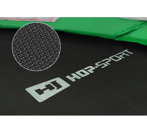 Батут Hop-Sport з внутрішньою сіткою 12 футів 366 см чорний Батут Hop-Sport з внутрішньою сіткою 12 футів 366 см чорний