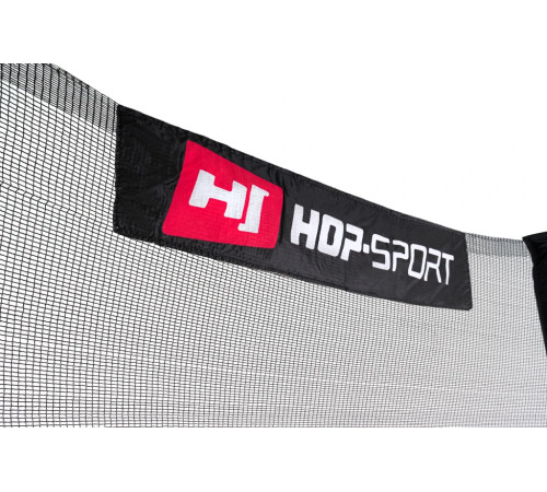 Батут Hop-Sport з внутрішньою сіткою 12 футів 366 см чорний Батут Hop-Sport з внутрішньою сіткою 12 футів 366 см чорний