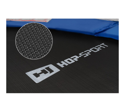 Батут Hop-Sport з внутрішньою сіткою 8 футів 244 см чорно-синій Батут Hop-Sport з внутрішньою сіткою 8 футів 244 см чорно-синій