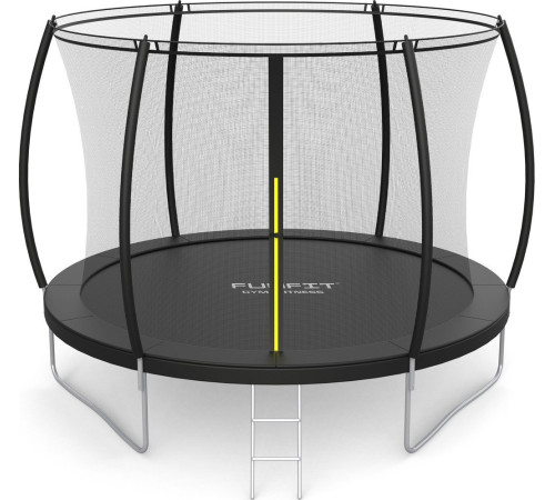 Батут Funfit 3120 з внутрішньою сіткою 10 футів 312 см чорний Батут Funfit 3120 з внутрішньою сіткою 10 футів 312 см чорний