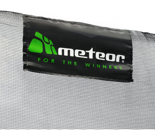 Батут Meteor 20090 з зовнішньою сіткою 10 футів 300 см чорний Батут Meteor 20090 з зовнішньою сіткою 10 футів 300 см чорний