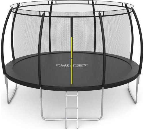 Батут Funfit 3121 з зовнішньою сіткою 12 футів 374 см чорний Батут Funfit 3121 з зовнішньою сіткою 12 футів 374 см чорний