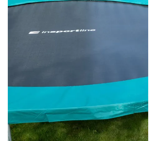 Батут inSPORTline Green без сітки 457 см зелений Батут inSPORTline Green без сітки 457 см зелений