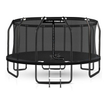 Батут THUNDER INSIDE ELITE з внутрішньою сіткою 16 футів 488 чорний