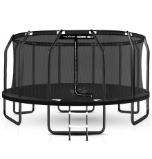 Батут THUNDER INSIDE ELITE з внутрішньою сіткою 16 футів 488 чорний