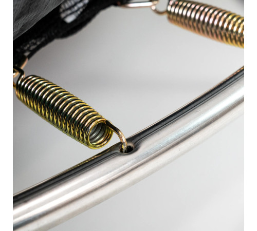 Батут THUNDER INSIDE ELITE з внутрішньою сіткою 16 футів 488 чорний