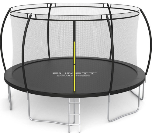 Батут Funfit 3125 з внутрішньою сіткою 16 футів 490 см чорний Батут Funfit 3125 з внутрішньою сіткою 16 футів 490 см чорний
