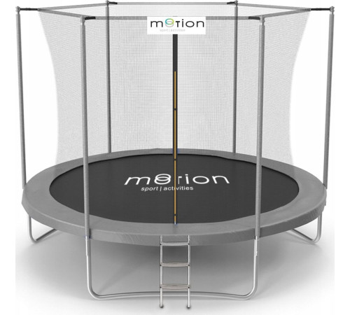 Батут Jumi Motion Sport Line OM-710115 з внутрішньою сіткою 10 футів 305 см чорно-сірий Батут Jumi Motion Sport Line OM-710115 з внутрішньою сіткою 10 футів 305 см чорно-сірий