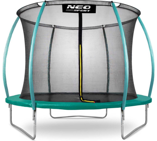 Батут Neo-Sport з внутрішньою сіткою 8,5 футів 252 см зелений Батут Neo-Sport з внутрішньою сіткою 8,5 футів 252 см зелений