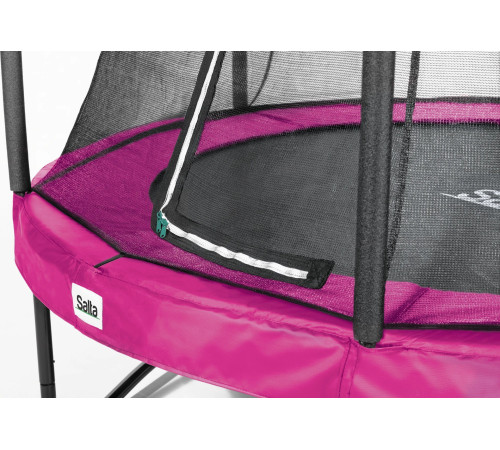 Батут Salta Comfort Edition з зовнішньою сіткою 10 футів 305 см рожевий Батут Salta Comfort Edition з зовнішньою сіткою 10 футів 305 см рожевий