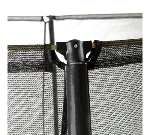 Батут з захисною сіткою EXIT Silhouette 305 см, зелений