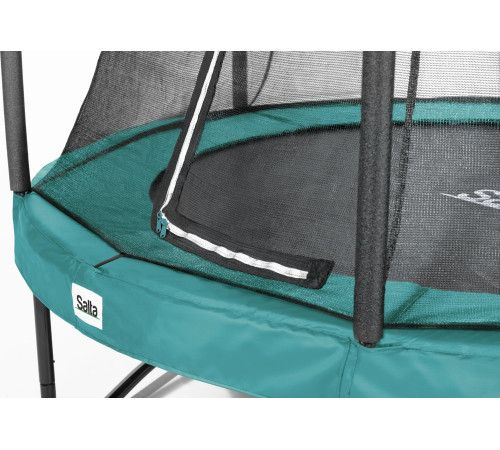 Батут Salta Comfort Edition з зовнішньою сіткою 427 см зелений Батут Salta Comfort Edition з зовнішньою сіткою 427 см зелений