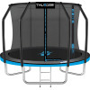 Батут THUNDER INSIDE ELITE з внутрішньою сіткою 8 футів 255 см чорно-блакитний