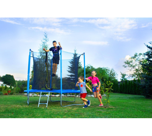 Батут SunActive TR 12FT-2 з внутрішньою сіткою 12 футів 374 см блакитний Батут SunActive TR 12FT-2 з внутрішньою сіткою 12 футів 374 см блакитний