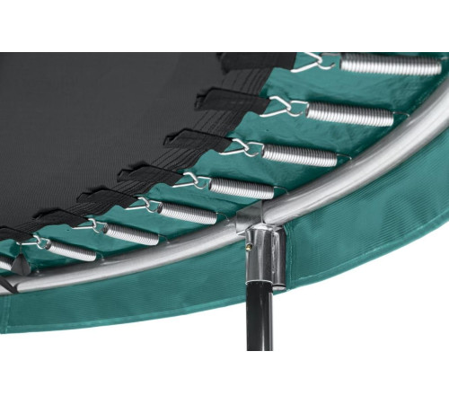 Батут Salta Comfort Edition з зовнішньою сіткою 213 см зелений