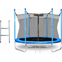 Батут SunActive TR 10FT-2 з внутрішньою сіткою 10 футів 312 см блакитний