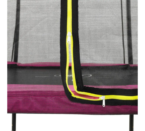 Батут EXIT Silhouette з зовнішньою сіткою 183 см рожевий