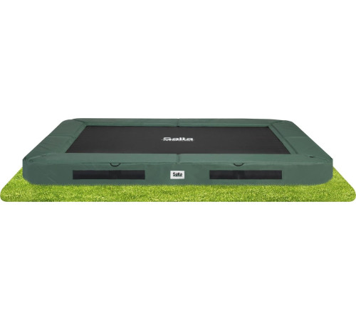 Батут Salta Premium Ground без сітки 214 x 153 см зелений Батут Salta Premium Ground без сітки 214 x 153 см зелений