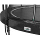 Батут Salta Premium Black Edition з внутрішньою сіткою 10 футів 305 см чорний