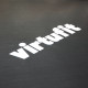 Батут VIRTUFIT з внутрішньою сіткою 183 x 274 см чорний