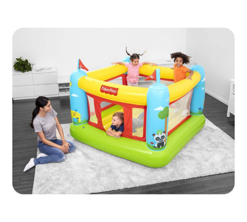 Батут надувний Bestway Fisher-Price 93553 175 х 173 х 135 см