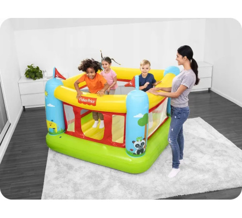 Батут надувний Bestway Fisher-Price 93553 175 х 173 х 135 см