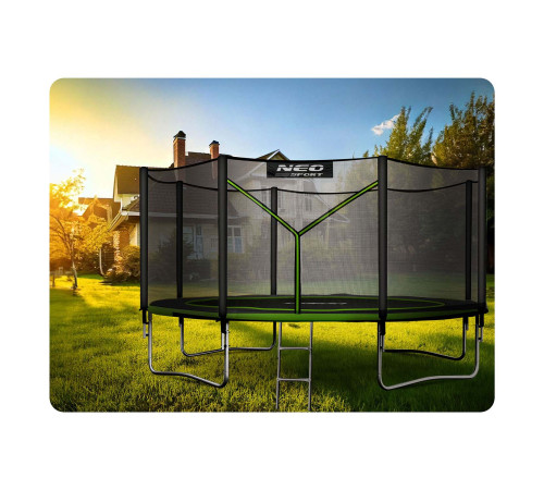 Батут Neo-Sport NS-13Z231 з зовнішньою сіткою 13 футів 404 см