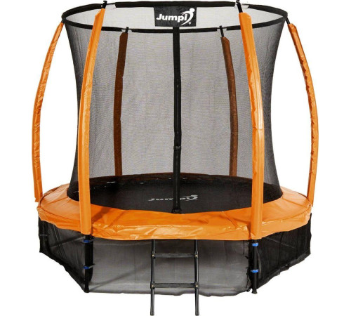 Батут Jumpi Maxy Comfort Plus з внутрішньою сіткою 8,5 футів 252 см помаранчевий