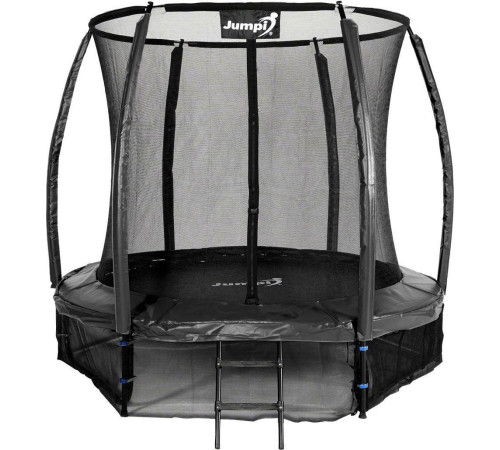 Батут Jumpi Maxy Comfort Plus з внутрішньою сіткою 8,5 футів 252 см чорний