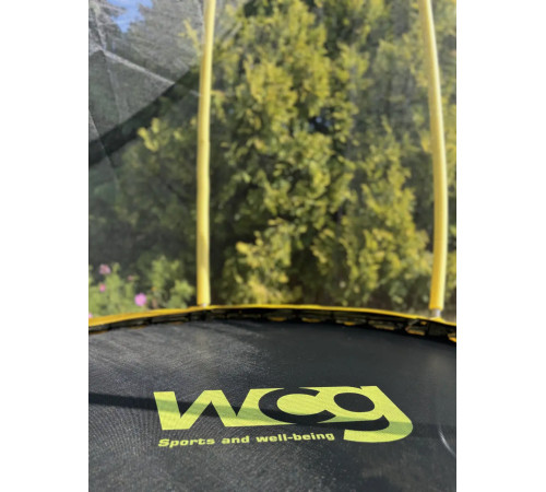 Батут WCG 0603 з внутрішньою сіткою 6 футів 187 см жовтий Батут WCG 0603 з внутрішньою сіткою 6 футів 187 см жовтий