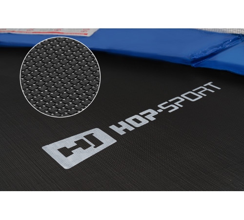 Батут Hop-Sport з зовнішньою сіткою 14 футів 427 см чорний Батут Hop-Sport з зовнішньою сіткою 14 футів 427 см чорний