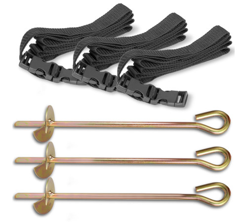 Набір кріплень для батута Neo-Sport 3 шт.