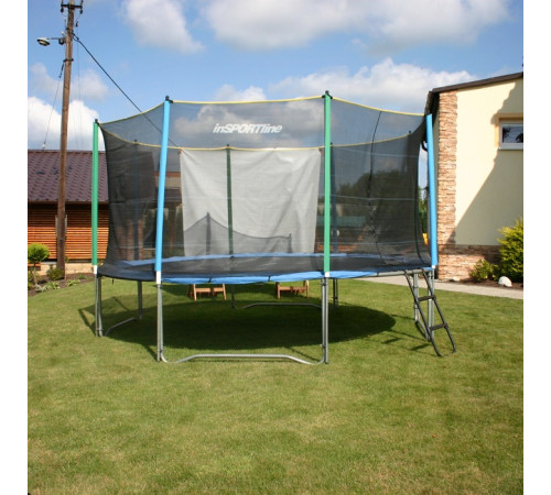 Батутна захисна сітка inSPORTline 366 cm + 8 стовпів