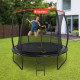 Пружинний чохол для батута inSPORTline Flea 244 cm - чорний