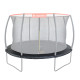 Пружинний чохол для батута inSPORTline Flea 430 cm - чорний