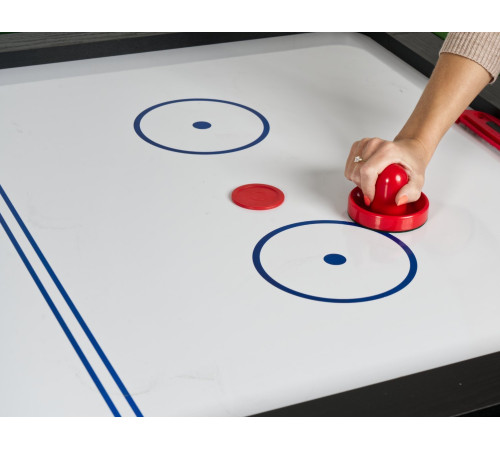 Стіл для більярду, пінболу та пінг-понгу 3в1 Thunder 9FT - чорний